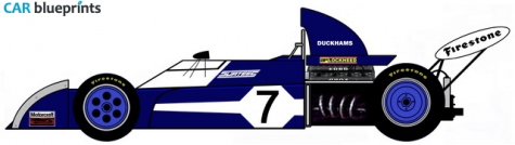 1972 Other Surtees TS14 Ford DFV OW blueprint